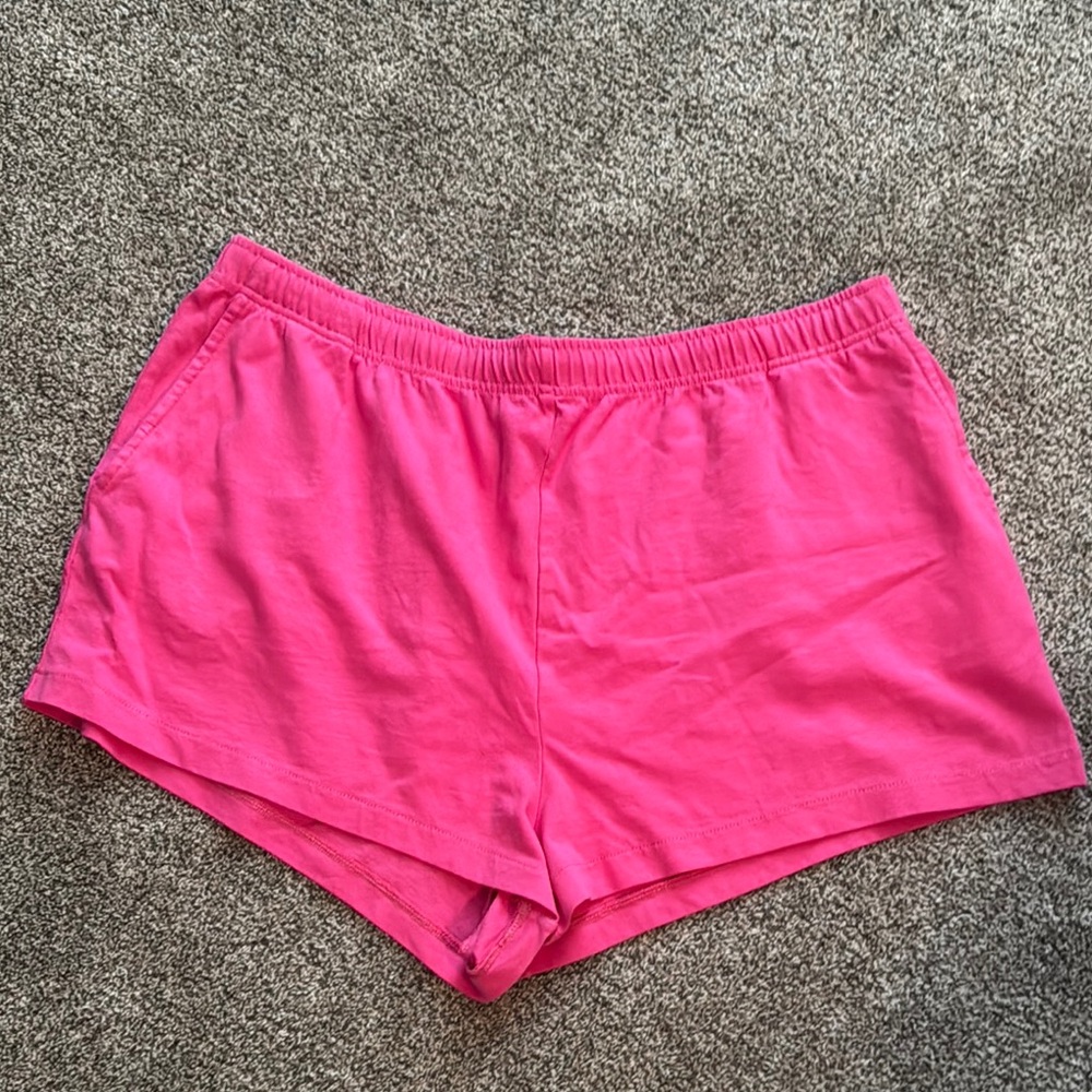 American Eagle Outfitters Pink Athletic Shorts - Picture 1 of 3
